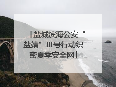 盐城滨海公安“盐靖”Ⅲ号行动织密夏季安全网
