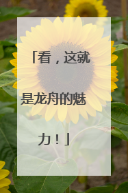 看，这就是龙舟的魅力！