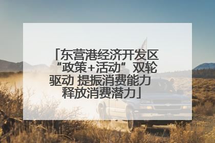 东营港经济开发区“政策+活动”双轮驱动 提振消费能力 释放消费潜力