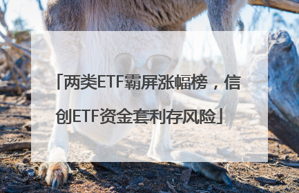 两类ETF霸屏涨幅榜，信创ETF资金套利存风险