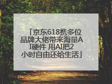 京东618携多位品牌大佬带来海量AI硬件 用AI把2小时自由还给生活