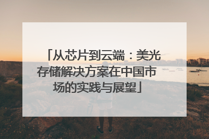 从芯片到云端：美光存储解决方案在中国市场的实践与展望