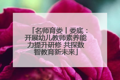 名师育娄丨娄底：开展幼儿教师素养能力提升研修 共探数智教育新未来