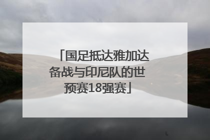 国足抵达雅加达备战与印尼队的世预赛18强赛