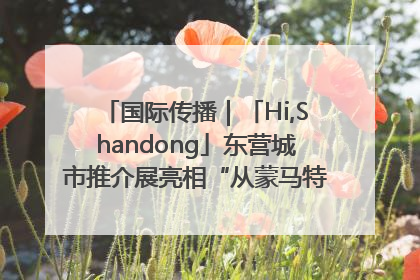 国际传播｜「Hi,Shandong」东营城市推介展亮相“从蒙马特到加里波第”文化节
