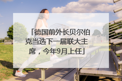 德国前外长贝尔伯克当选下一届联大主席，今年9月上任