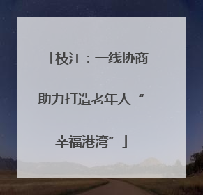 枝江：一线协商助力打造老年人“幸福港湾”
