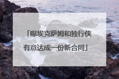 曝埃克萨姆和独行侠有意达成一份新合同