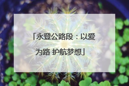 永登公路段：以爱为路 护航梦想