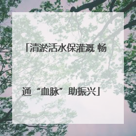 清淤活水保灌溉 畅通“血脉”助振兴
