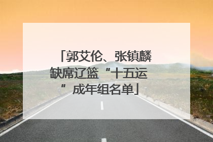 郭艾伦、张镇麟缺席辽篮“十五运”成年组名单