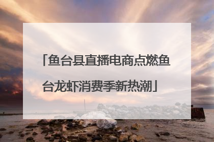 鱼台县直播电商点燃鱼台龙虾消费季新热潮