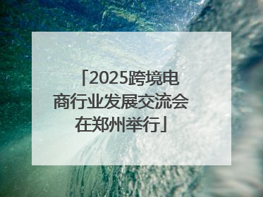 2025跨境电商行业发展交流会在郑州举行