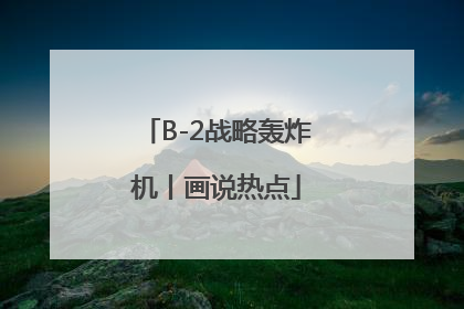 B-2战略轰炸机丨画说热点